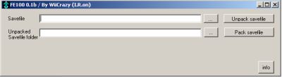 FE100 save unpacker/packer